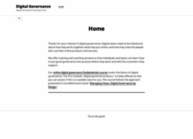 digitalgovernance.com