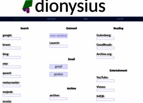 dionysius.com