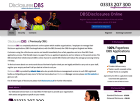 disclosuresdbs.co.uk