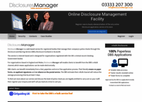 disclosuresmanager.co.uk