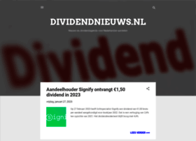 dividendnieuws.nl