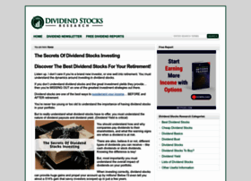 dividendstocksresearch.com