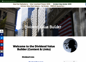 dividendvaluebuilder.com