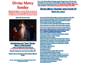 divinemercysunday.com