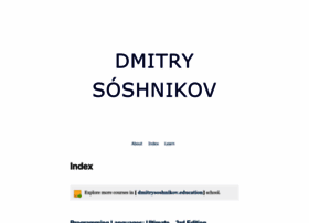 dmitrysoshnikov.com