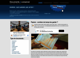 documents-a-conserver.fr