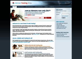 domainhostingshop.com.au