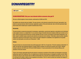 domainregistry.aero