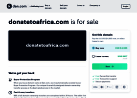 donatetoafrica.com