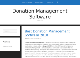 donationmanagementsoftware.com