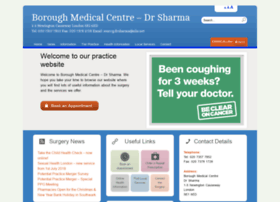 drsharma-boroughmedicalcentre.nhs.uk