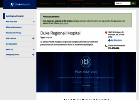 dukeregional.org