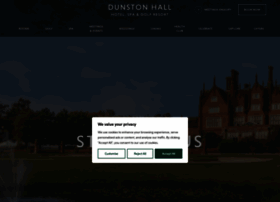 dunstonhallhotel.co.uk
