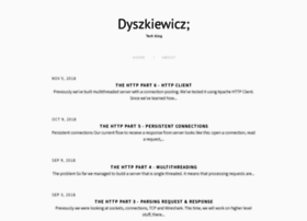 dyszkiewicz.me