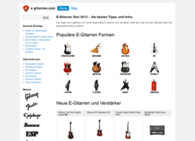 e-gitarren.com