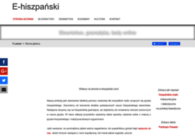 e-hiszpanski.com