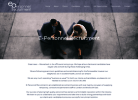 e-personnelrecruitment.co.uk