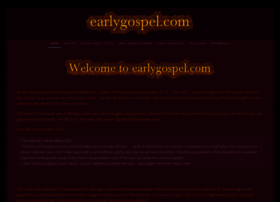 earlygospel.com