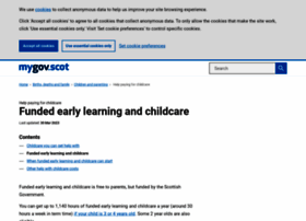 earlylearningandchildcare.scot