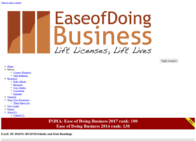 easeofdoingbusiness.org