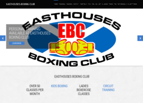 easthousesboxingclub.co.uk