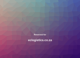 eclogistics.co.za