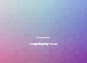 ecopetspray.co.za