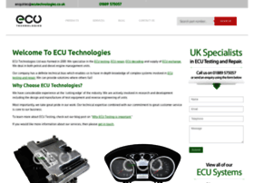 ecutechnologies.co.uk