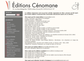 editions-cenomane.fr