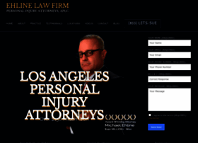 ehlinelawfirminjury.attorney