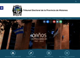 electoralmisiones.gov.ar
