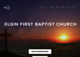 elginfirstbaptist.org