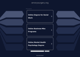 emorysurgery.org