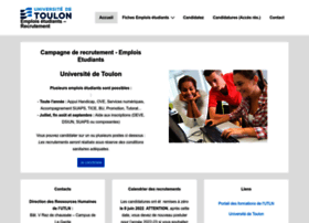 emplois-etudiants.univ-tln.fr
