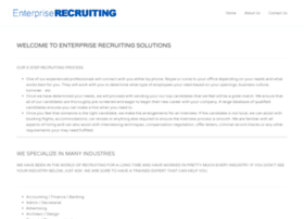 enterpriserecruitingsolutions.com