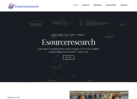 esourceresearch.org