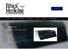 ethicsandmedicine.com