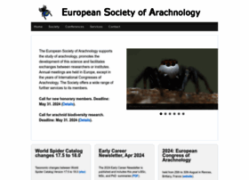 european-arachnology.org