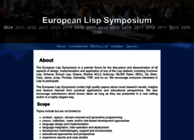 european-lisp-symposium.org