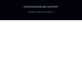 europeanairlinesupport.com
