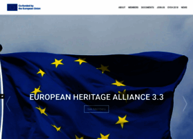 europeanheritagealliance.eu