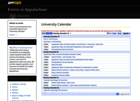 events.appstate.edu