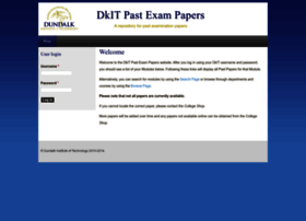 exampapers.dkit.ie
