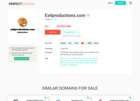 exitproductions.com