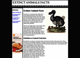 extinct-animals-facts.com