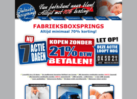 fabrieksboxsprings.nl