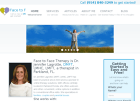 facetofacetherapy.com