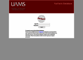 facfacts.uams.edu