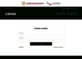 facturacioncapufe.com.mx