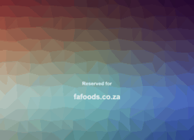 fafoods.co.za